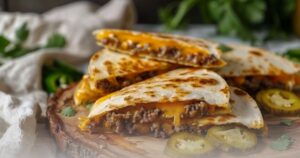 How to Make Delicious Burger Quesadillas at Home