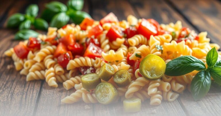 Are pickles good in pasta salad