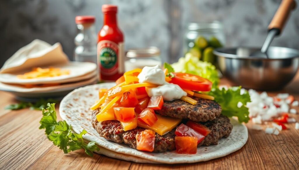 Burger Quesadilla Ingredients Burger Quesadilla Ingredients