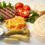 Burger Quesadillas