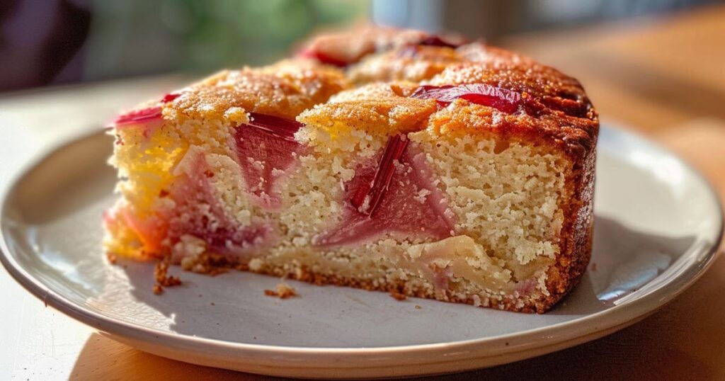 Delicious Rhubarb Cake Recipe