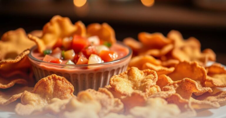 Dessert Chips and Salsa