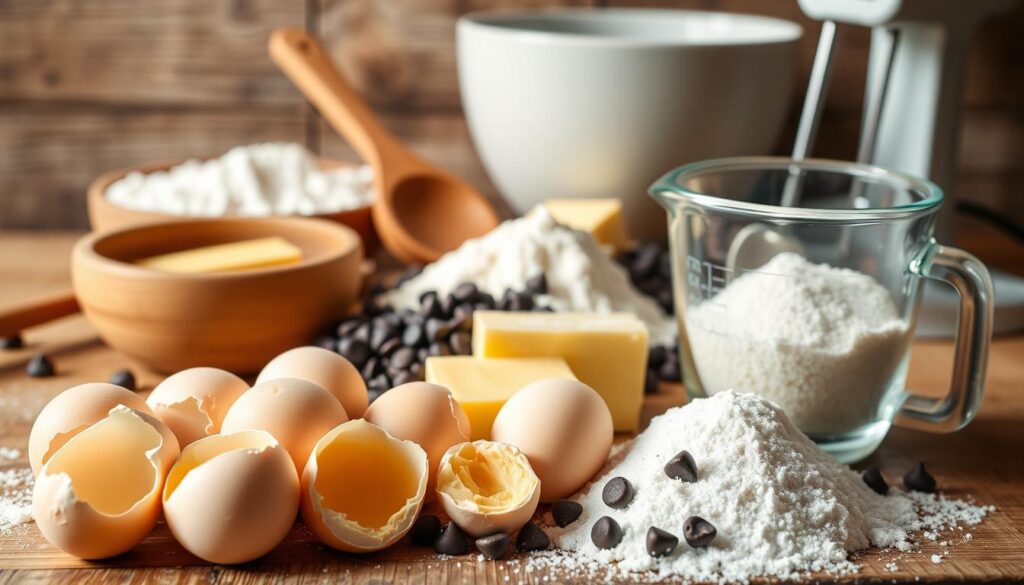 Ingredients for Scrambled Cookies