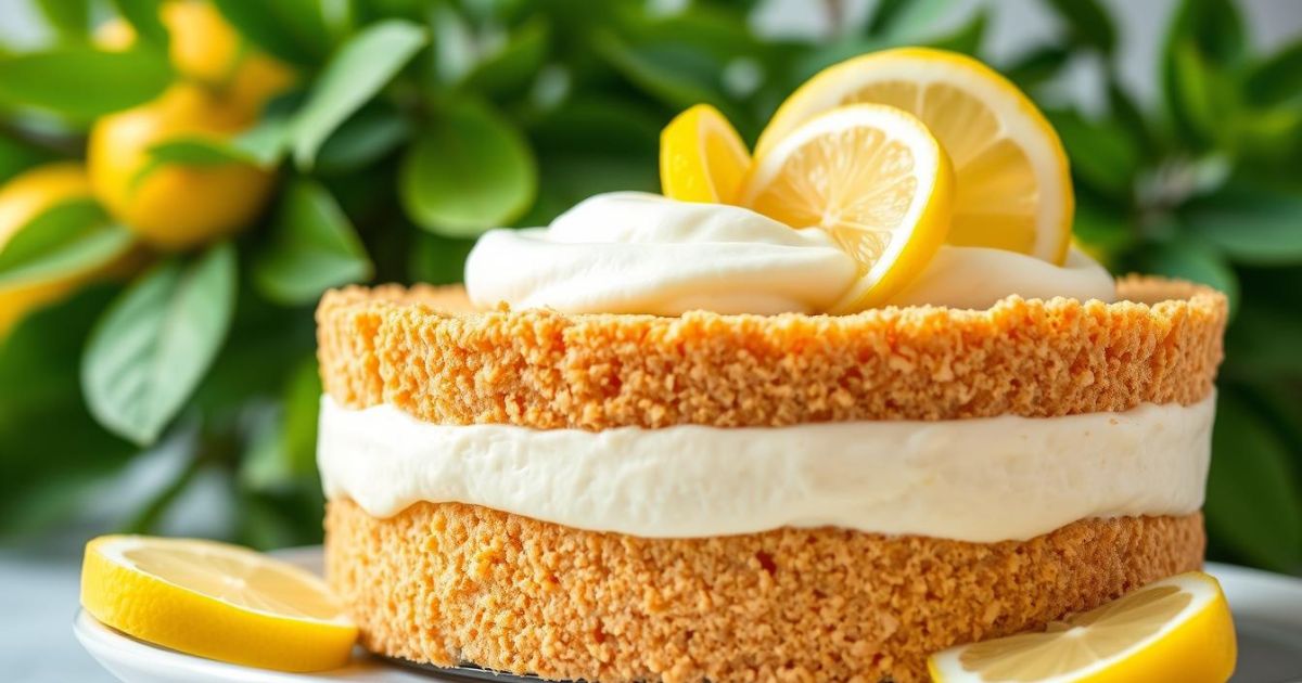 No-Bake Lemon Icebox Pie