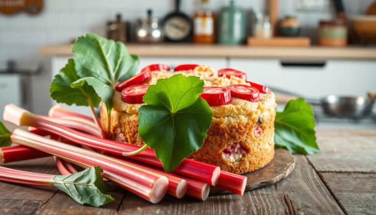 Rhubarb Cake