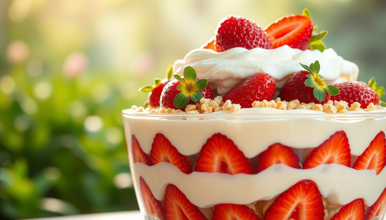 Strawberry Shortcake Trifle