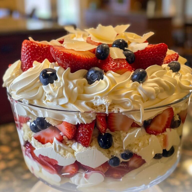 Easy 4th of July Trifle with Cool Whip
